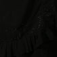 Rajwada Black Georgette Sequins Saree with Unstitched Blouse & Belt for Women