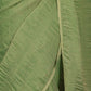 Rajwada Green Crushed Cotton Blend Saree With Unstitched Blouse For Women