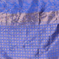Rajwada Dark Blue Woven Silk Blend Saree With Unstitched Blouse For Women