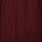 Rajwada Maroon Crushed Georgette Saree with Unstitched Blouse for Women