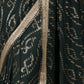 Rajwada Dark Green Sequins Embroidered Gota Lace Georgette Saree with Unstitched Blouse for Women