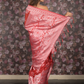 Rajwada Red Cotton Blend Woven Saree with Unstitched Blouse for Women