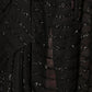 Rajwada Black Sequins Embroidered Georgette Saree for Women