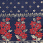 Rajwada Dark Blue Woven Silk Blend Saree With Unstitched Blouse For Women
