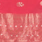 Rajwada Pink Woven Silk Blend Saree With Unstitched Blouse For Women