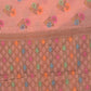 Rajwada Peach Woven Cotton Silk Blend Saree With Unstitched Blouse For Women