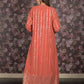 Rajwada Peach Sequins Embroidered Stitched Lehenga with Stitched Blouse And Shrug For Women