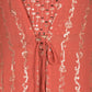 Rajwada Peach Sequins Embroidered Stitched Lehenga with Stitched Blouse And Shrug For Women