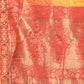 Rajwada Yellow Woven Heavy Silk Saree With Unstitched Blouse For Women