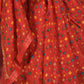 Rajwada Red Bandhani Print Georgette Saree with Unstitched Blouse for Women