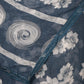 Rajwada Blue Floral Printed Chiffon Saree Without Blouse for Women