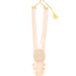 Rajwada Pink Beads Choker Neckpiece For Women