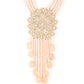 Rajwada Pink Beads Choker Neckpiece For Women