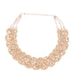 Rajwada Mauve And Gold Choker Necklace Sets For Women