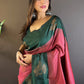 Rajwada Pink Woven Design Soft Silk Saree With Unstitched Blouse For Women