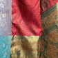 Rajwada Red Woven Design Silk Blend Saree With Unstitched Blouse For Women