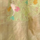 Rajwada Olive Woven Design Organza Saree With Unstitched Blouse For Women