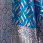 Rajwada Blue Woven Design Soft Silk Saree With Unstitched Blouse For Women