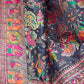 Rajwada Black Woven Design Silk Blend Saree With Unstitched Blouse For Women