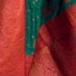 Rajwada Green Woven Design Soft Silk Saree With Unstitched Blouse For Women