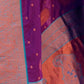 Rajwada Purple Woven Design Soft Silk Saree With Unstitched Blouse For Women