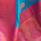 Rajwada Blue Woven Design Soft Silk Saree With Unstitched Blouse For Women