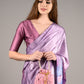 Rajwada Women Pink Lucknow Chikankari Embroidered Potli Bag