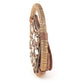 Rajwada Women Metallic Brown Moon Clutch