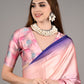 Rajwada Women White Seashell Necklace Set With Earrings