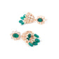 Rajwada Women Green Beaded Bridal Choker Necklace