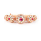 Rajwada Women Stylish White Stone Studded Gold Bracelet