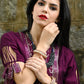 Rajwada Women Stylish Red And Golden Bangles - Set Of 2