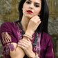 Rajwada Women Stylish Red And Golden Bangles - Set Of 2