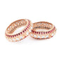 Rajwada Women Stylish Red And Golden Bangles - Set Of 2