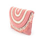 Rajwada - Pink and White Embroidered Clutch