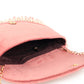 Rajwada - Pink and White Embroidered Clutch