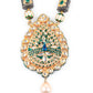 Rajwada Women White Pearls With Pendant Necklace