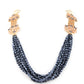 Rajwada Women Embellished Black Disco Beads Necklace