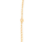 Rajwada Women Vintage Pendant Strung With Teal Beads Necklace