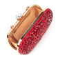 Rajwada - Red Stone Embellished Hand Clutch