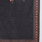 Black Cotton Blend Embroidered Stitched Kurta Set