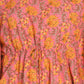 Pink Cotton Floral Printed Stitched Kurta Set