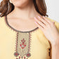 Rajwada - Light Yellow Cotton Printed Stitched Kurta Set