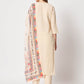 Rajwada - Classic Peach Cotton Printed Kurta Set