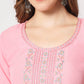 Rajwada - Beautiful Pink Cotton Printed Kurta Set