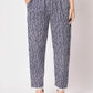 Rajwada - Blue Cotton Printed Pant