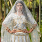 Rajwada Grey Net Embroidered Semi-Stitched Lehenga For Women