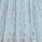 Rajwada Sky Blue Georgette Embellished Lehenga For Women