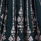 Rajwada Dark Green Georgette Embellished Lehenga For Women