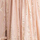 Rajwada pastel pink Georgette Embellished Lehenga For Women